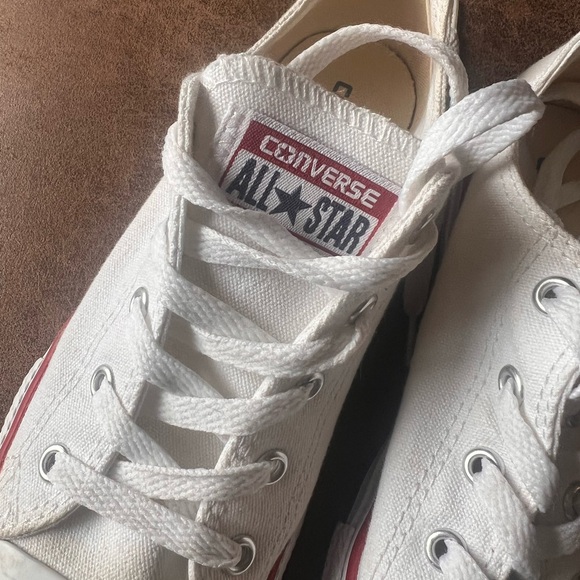 Converse chuck taylor youth (kids) white, sz 2.5 - Picture 11 of 15